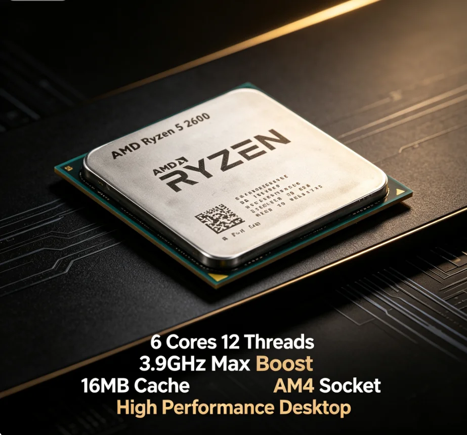 Amd Cpu Ryzen 5 - Procesador AMD Ryzen 5 2600 R5