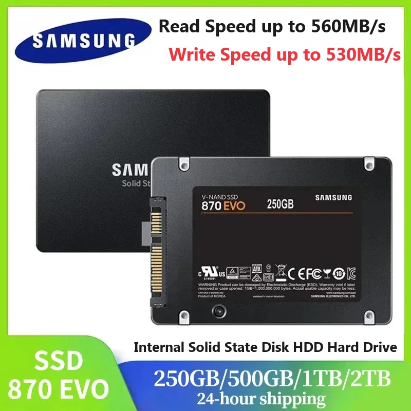 Samsung Ssd Evo 870 - Disco Duro de Estado Sólido Interno