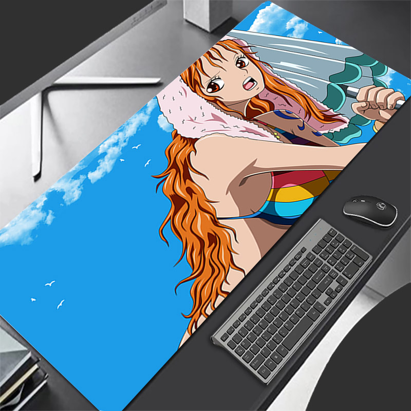 Pc Gaming Set - Alfombrilla de Ratón One Piece, Duradera,