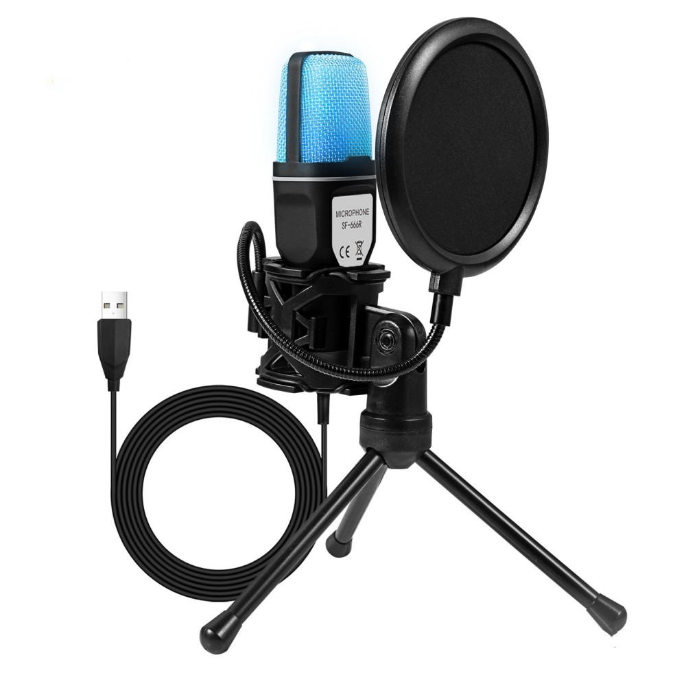 Pc Gaming Kit - Micrófono de Condensador Profesional para Juegos