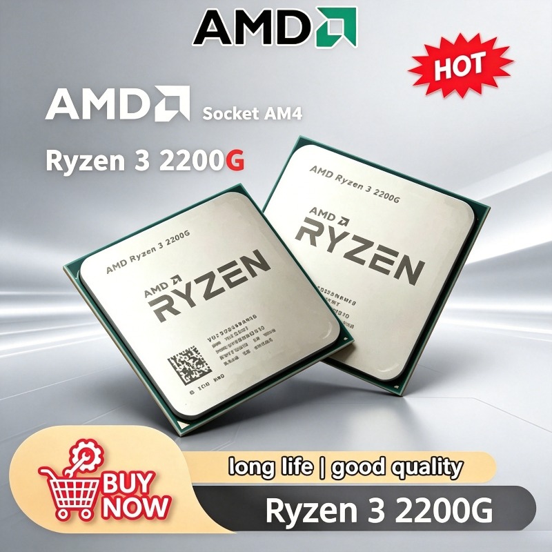 Amd Cpu Ryzen 5 - CPU AMD Ryzen 3 2200G Original,