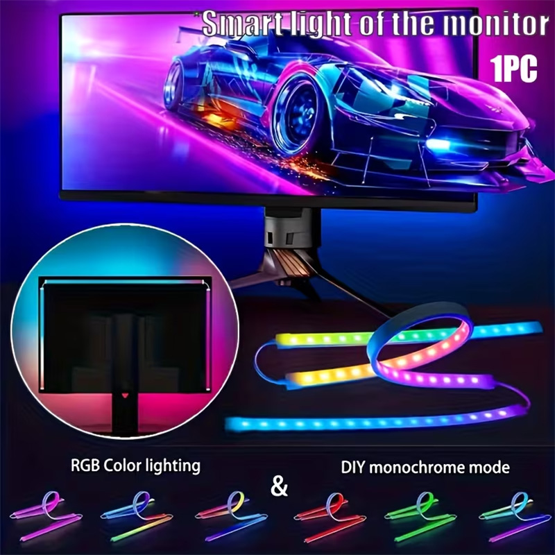 No Rgb Gaming Pc - Tira de Luces RGB para Juegos,