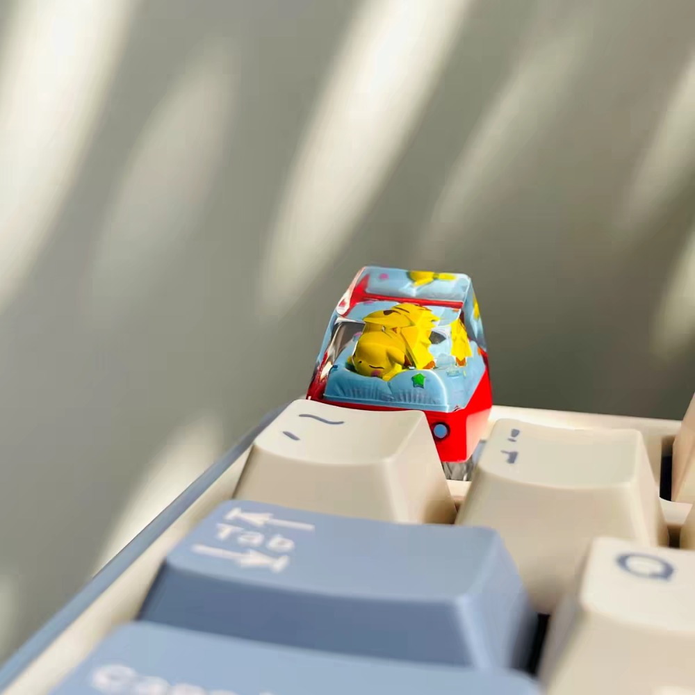 Custom Keycaps - Teclas Pokémon Pikachu, Teclado Mecánico Personalizado,