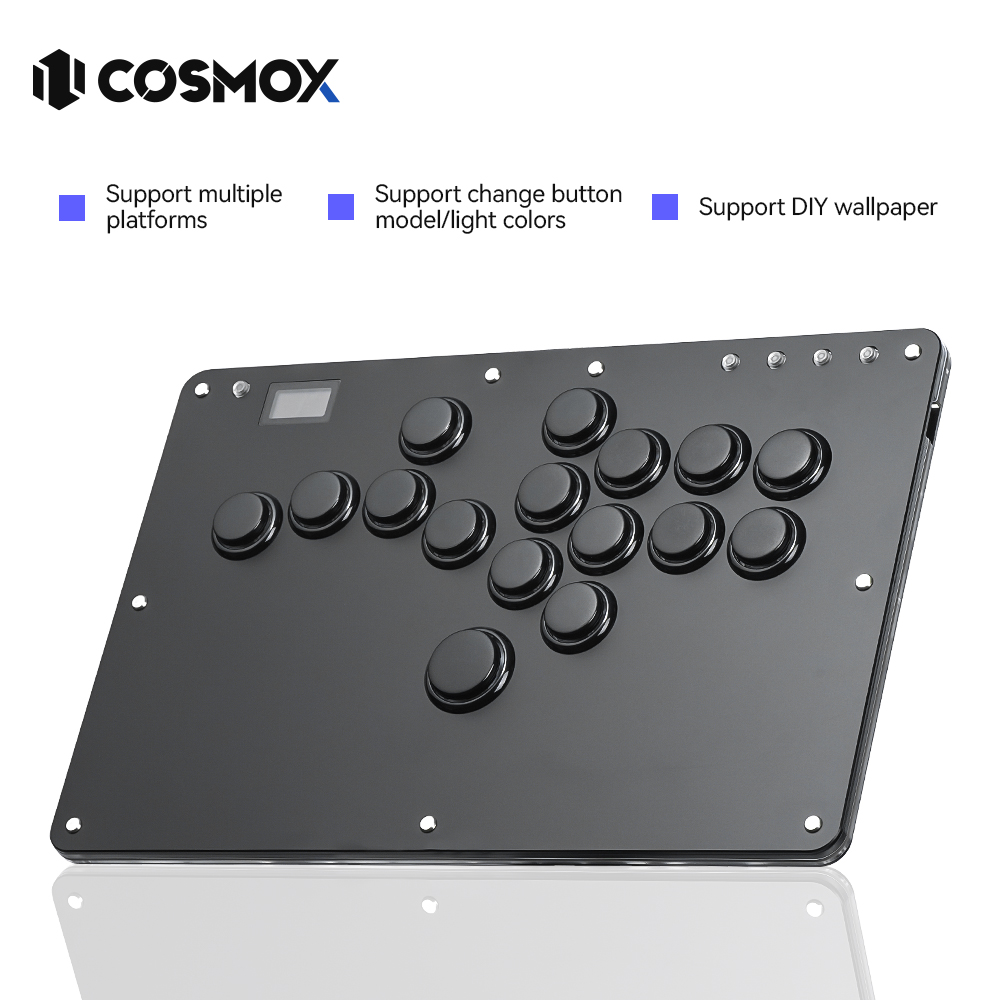 Pc Gaming Ps5 - Haute42- COSMOX Joystick de Juego Fighting