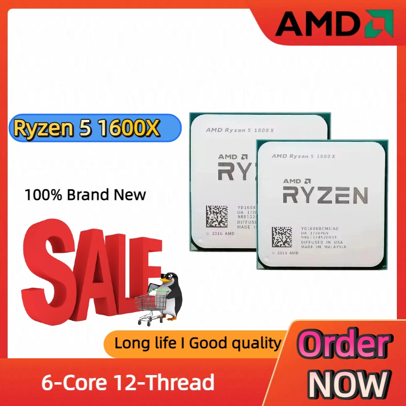 Amd Cpu Ryzen 5 - CPU AMD Ryzen 5 1600X Original