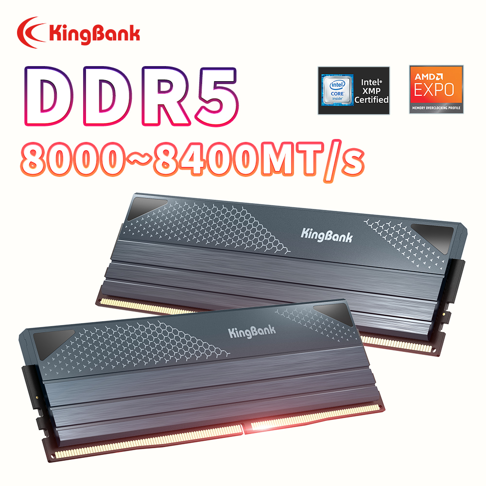 Pc Gaming Set - Memoria KingBank DDR5 KFXB de 48