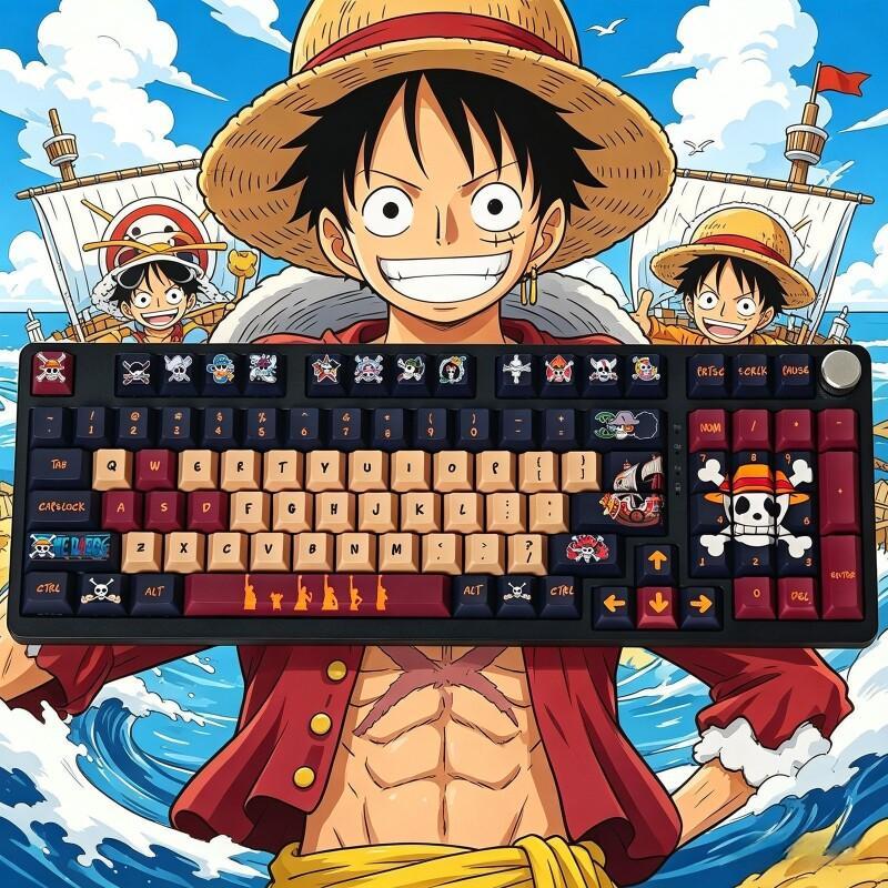 Custom Keycaps - Juego de Teclas BANDAI One Piece