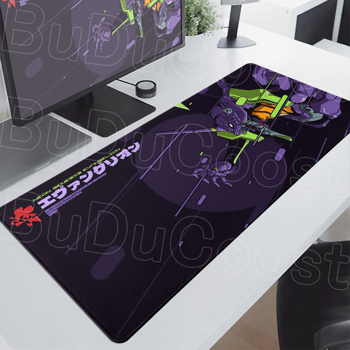 Pc Gaming Evangelion - Alfombrilla de ratón Anime E-Evangelions de