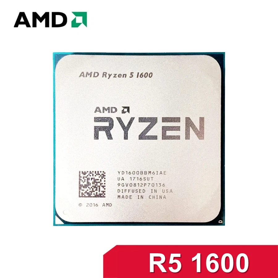 Amd Cpu Ryzen 5 - Procesador AMD Ryzen 5 1600 R5