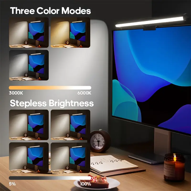 Barra de Luz LED para Monitor  - No Rgb Gaming Pc reseña y precio