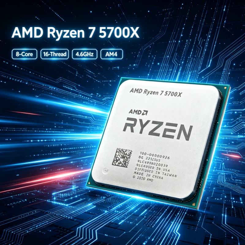 Procesador AMD Ryzen 7 5700X h - Pc Gaming Build Up reseña y precio