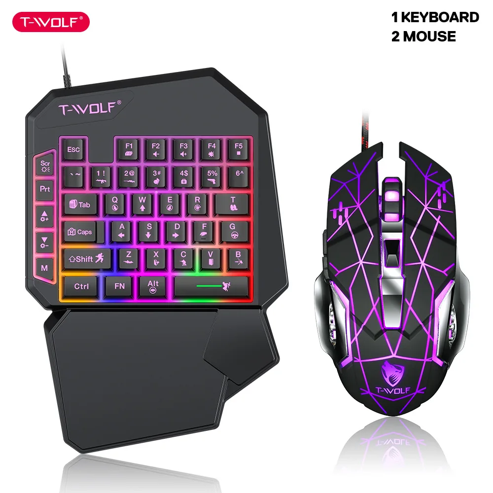 T-WOLF TF900 Juego de trono de - Pc Gaming Kit reseña y precio