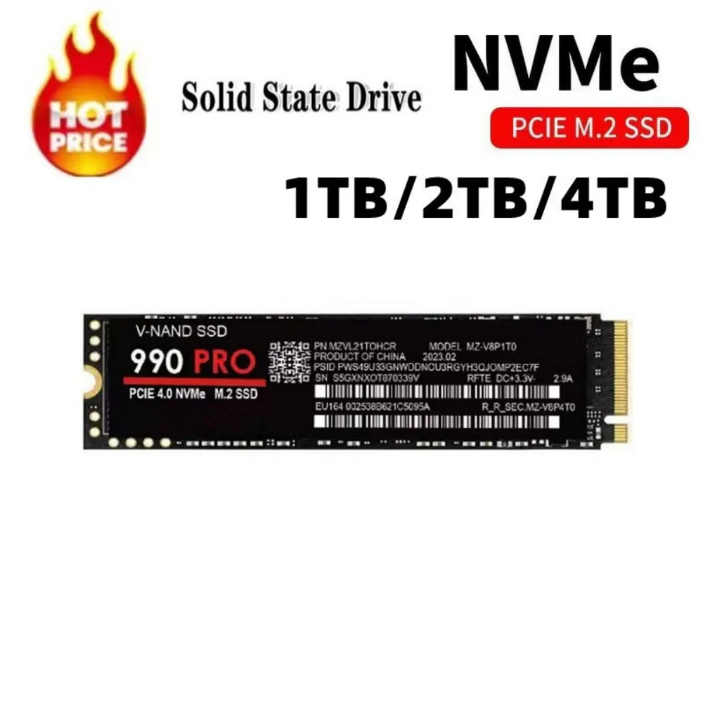 SSD 990 PRO M.2 2280 NVMe PCIe - Pc Gaming Ps5 reseña y precio