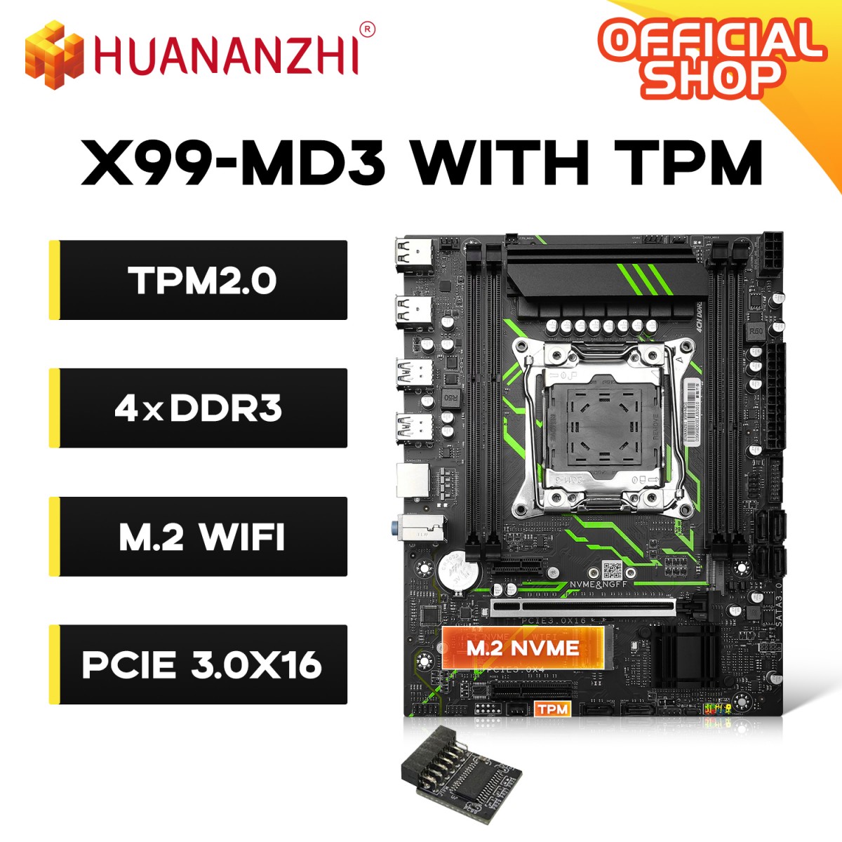 Placa Base HUANANZHI X99-MD3 c - Pc Gaming Kit reseña y precio