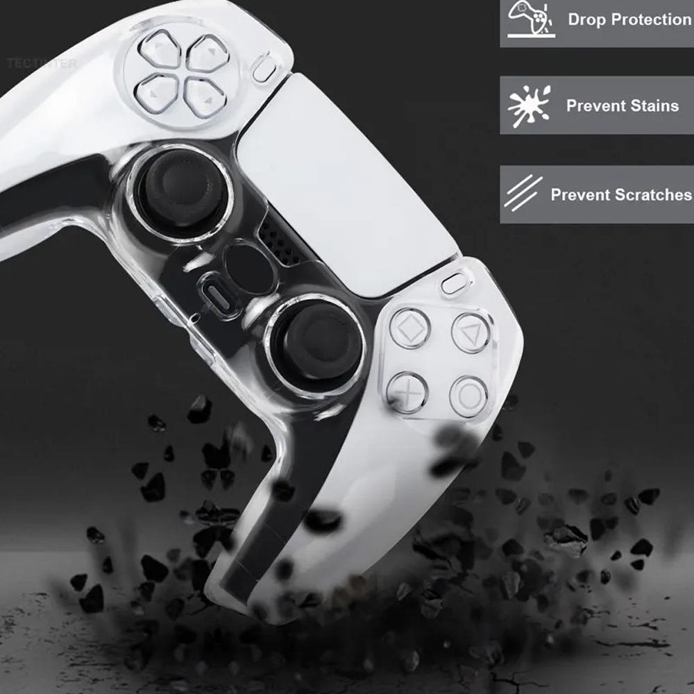 Funda Transparente para Contro - Pc Gaming Ps5 reseña y precio