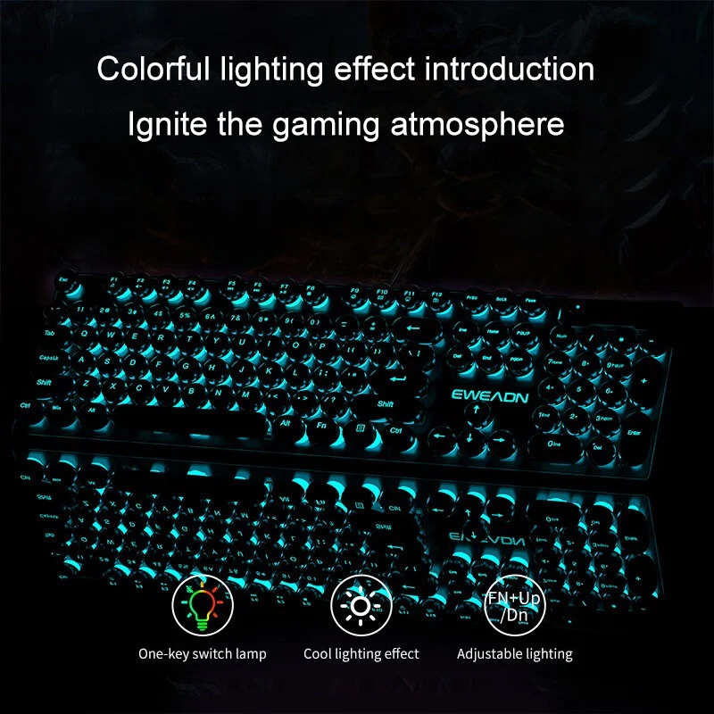 Conjunto de Teclado y Ratón Me - No Rgb Gaming Pc reseña y precio