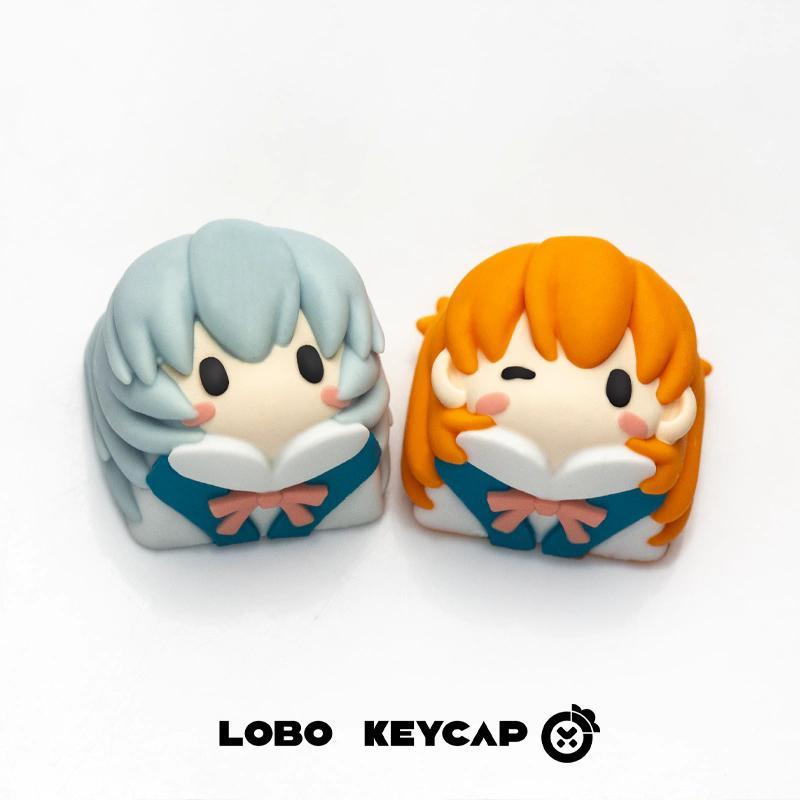 Evangelion Keycap Anime Kawaii - Custom Keycaps reseña y precio