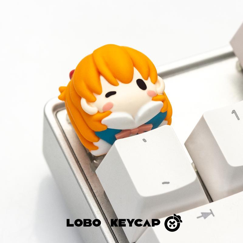 Evangelion Keycap Anime Kawaii - Custom Keycaps reseña y precio