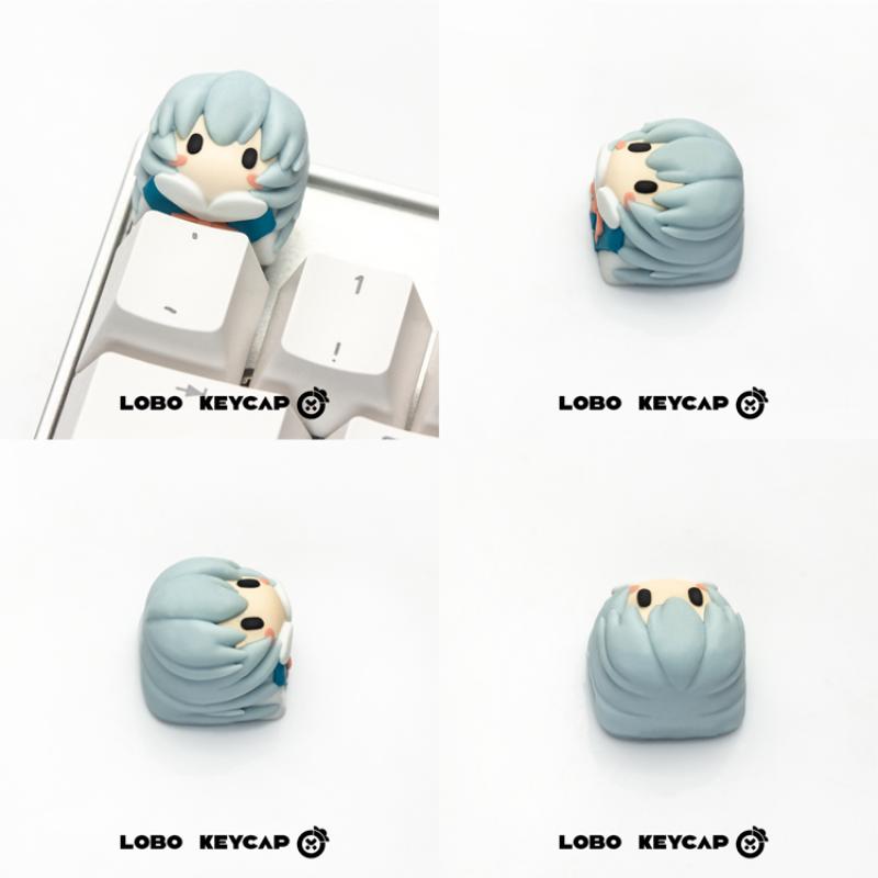 Evangelion Keycap Anime Kawaii - Custom Keycaps reseña y precio