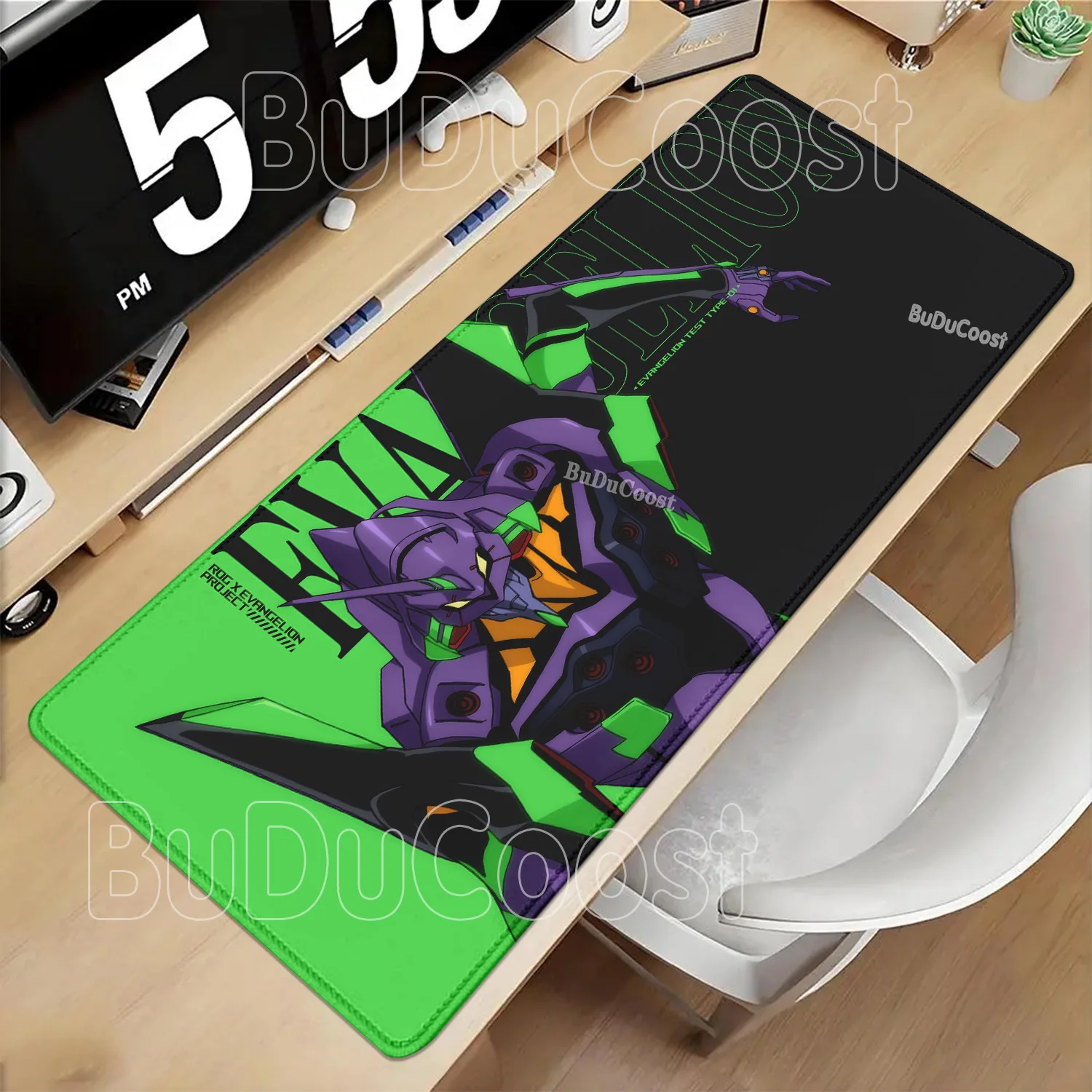 Alfombrilla de ratón grande Ev - Pc Gaming Evangelion reseña y precio