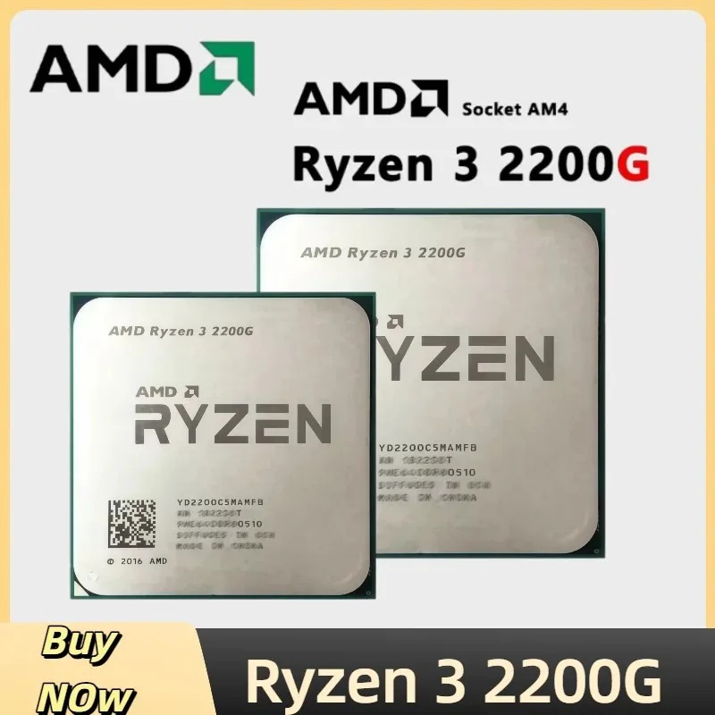 CPU AMD Ryzen 3 2200G Original - Amd Cpu Ryzen 5 reseña y precio