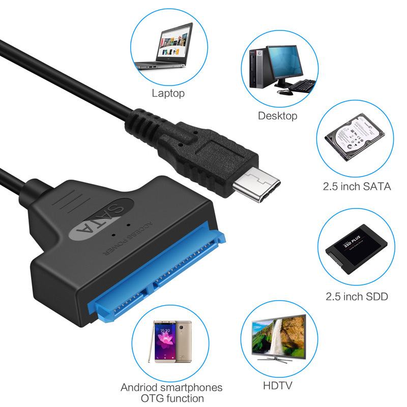 Cable adaptador de disco duro  - Samsung Ssd Evo 870 reseña y precio