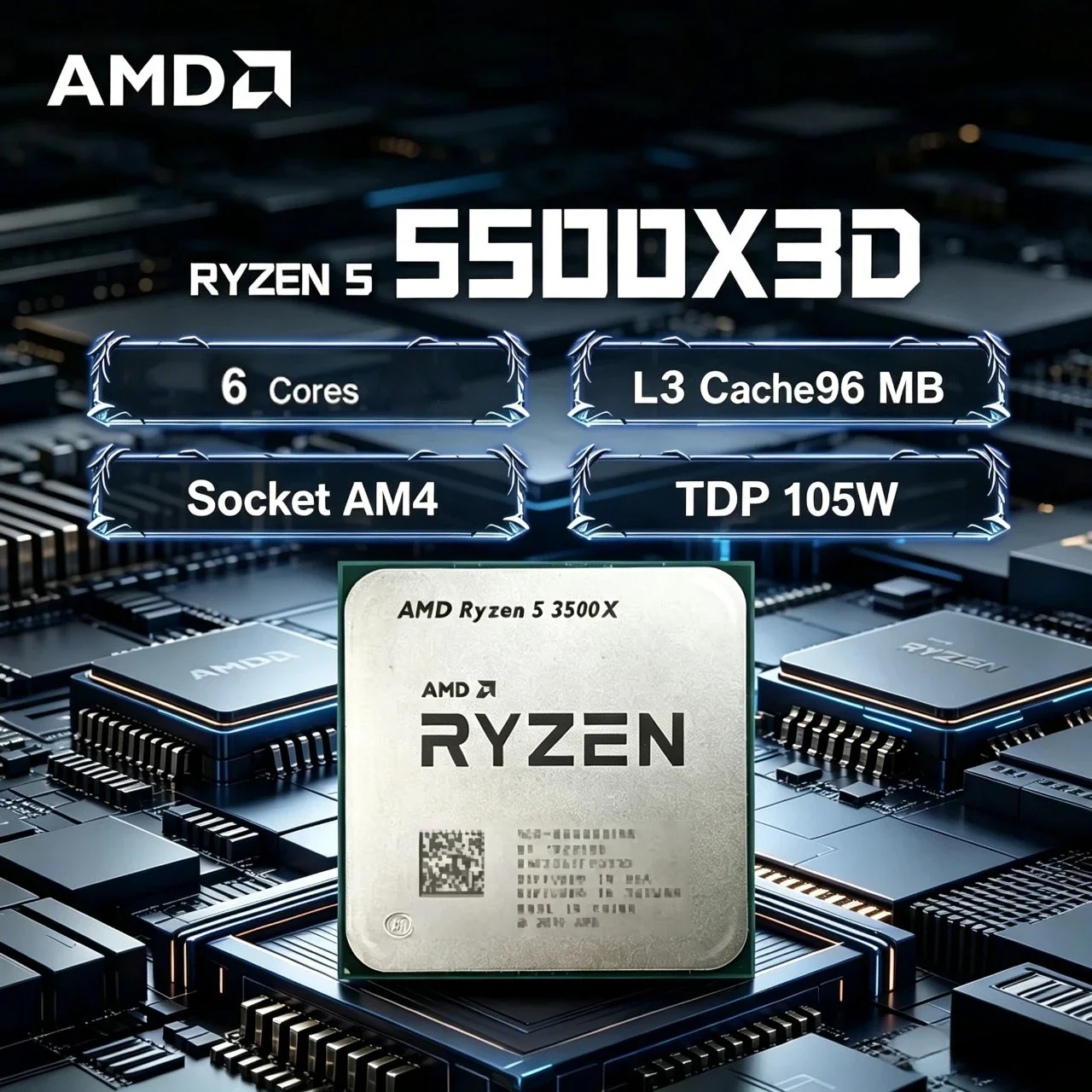 Procesador para Juegos AMD Ryz - Amd Cpu Ryzen 5 reseña y precio