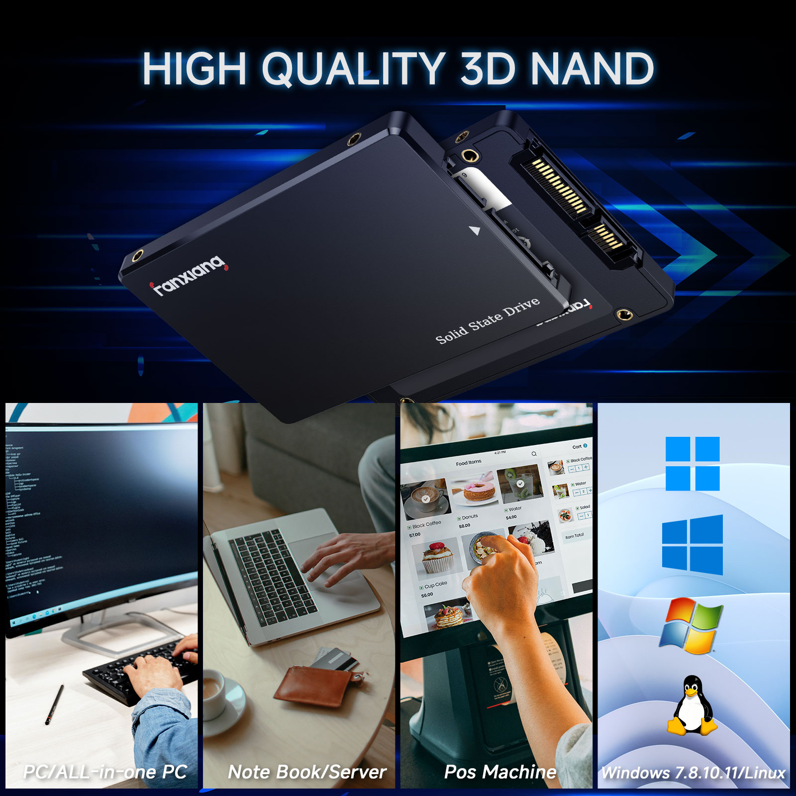 Fanxiang S101Q SSD SATA de 2.5 - Samsung Ssd Evo 870 reseña y precio