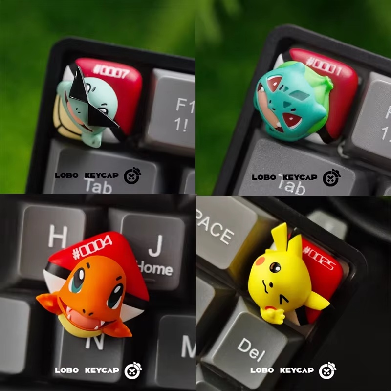 Tecla Lobo con Personaje de Di - Custom Keycaps reseña y precio
