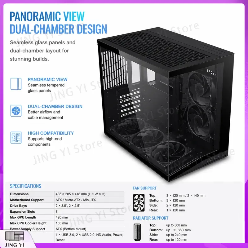 Nueva Caja de PC O11 Dynamic M - Pc Gaming Itx reseña y precio
