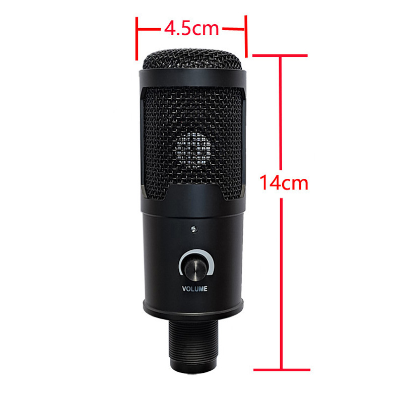 Micrófono condensador USB de 1 - Pc Gaming Youtuber reseña y precio