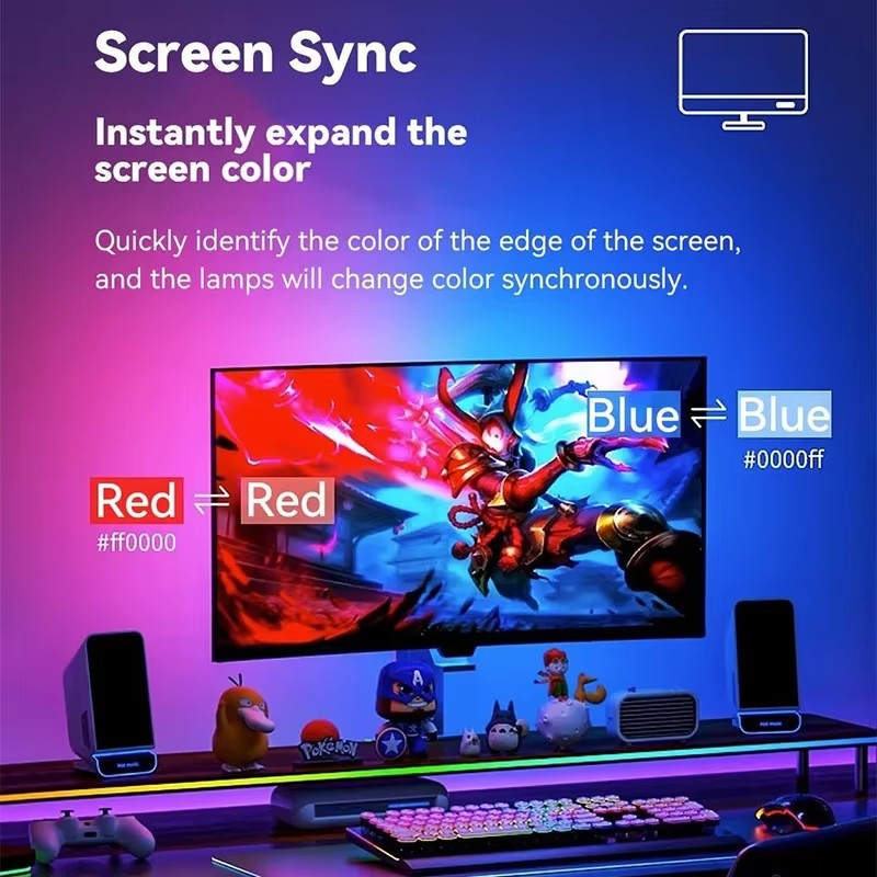 Tira de Luces RGB para Juegos, - No Rgb Gaming Pc reseña y precio