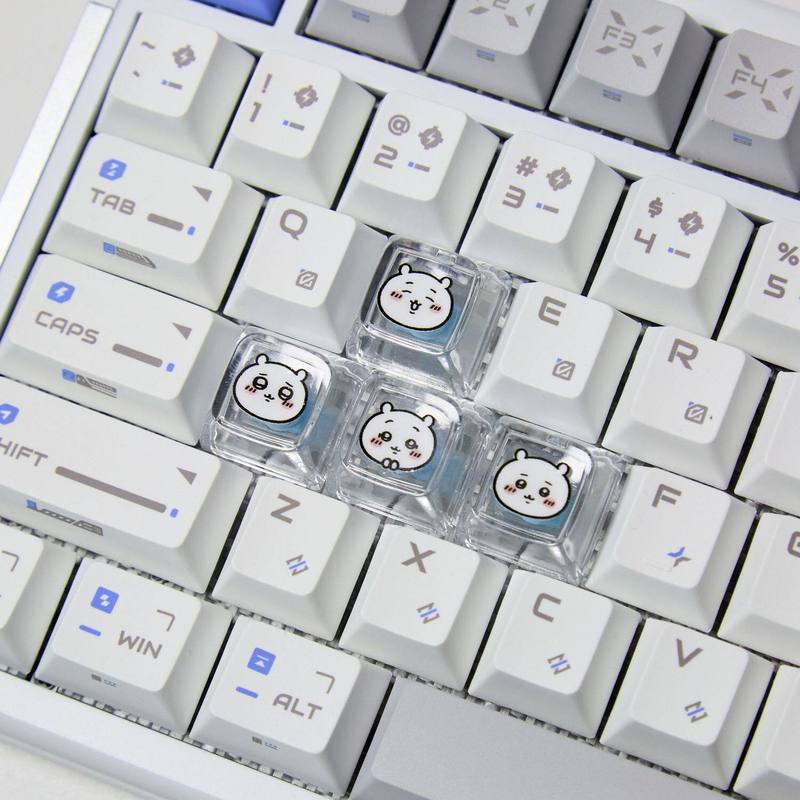 Chiikawa, 4 piezas de teclas p - Custom Keycaps reseña y precio