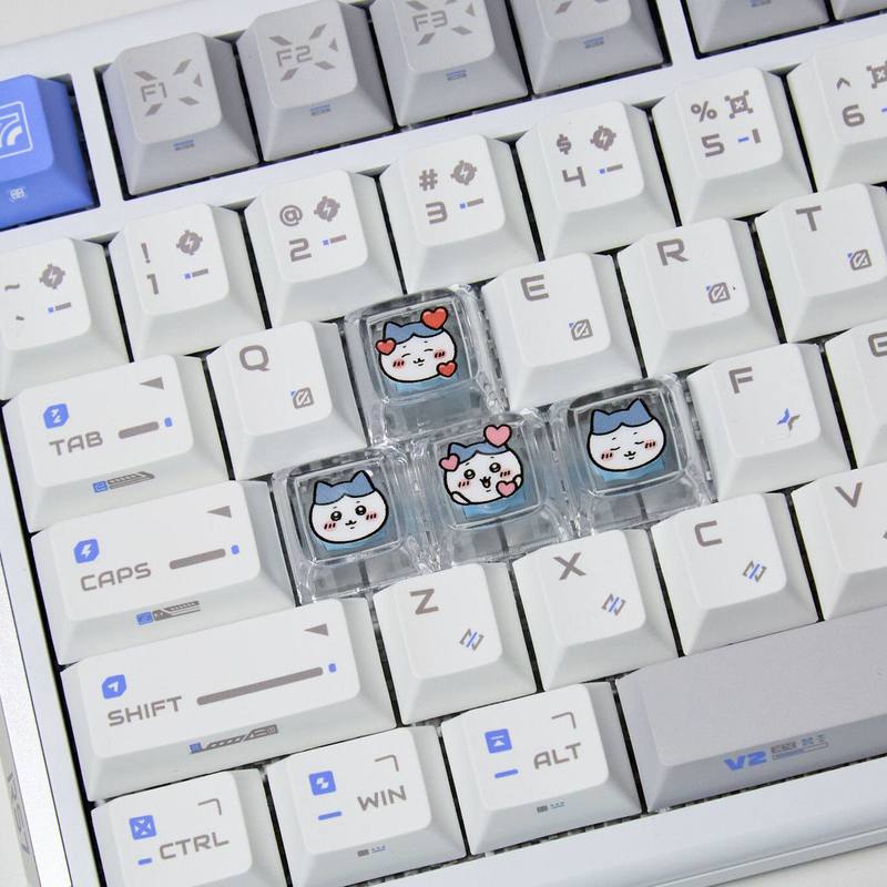 Chiikawa, 4 piezas de teclas p - Custom Keycaps reseña y precio