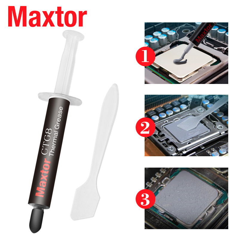 Pasta Térmica Maxtor 12.8W/mk  - Pc Gaming Ps5 reseña y precio