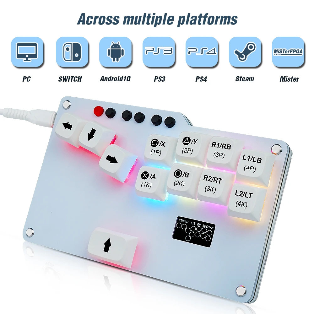 Hitbox Mini GP2040 CE teclado  - No Rgb Gaming Pc reseña y precio