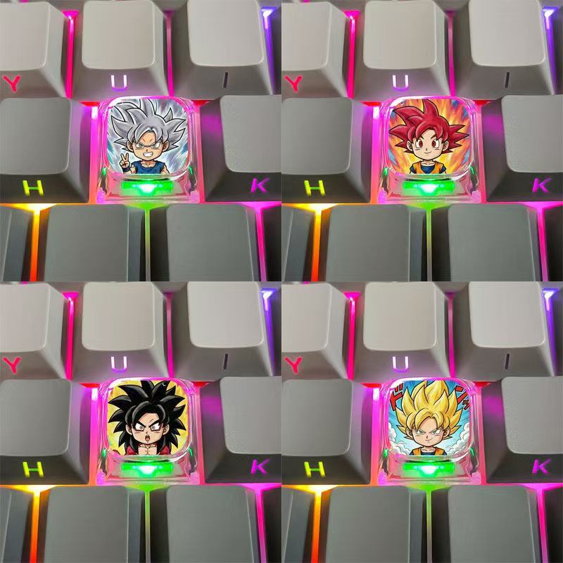 Teclas de dibujos animados de  - Custom Keycaps reseña y precio