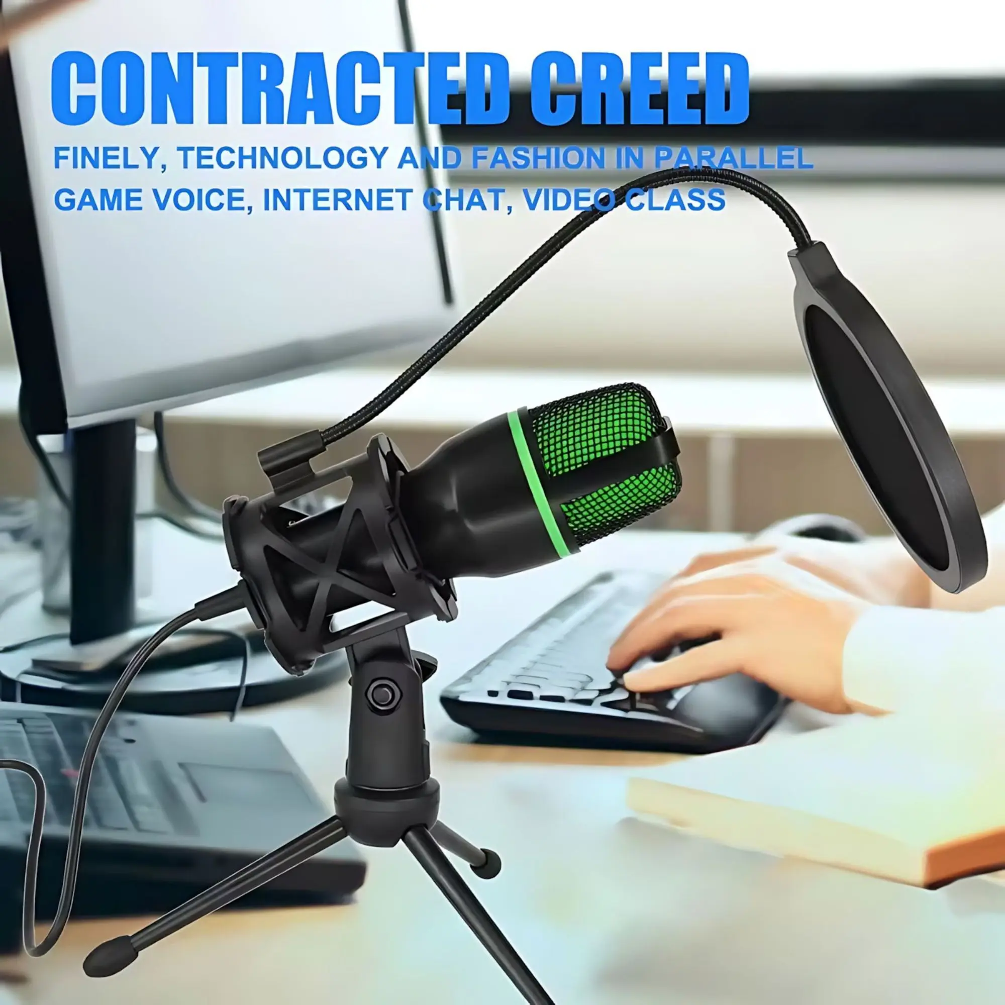 Kit de Micrófono de Condensado - Pc Gaming Youtuber reseña y precio