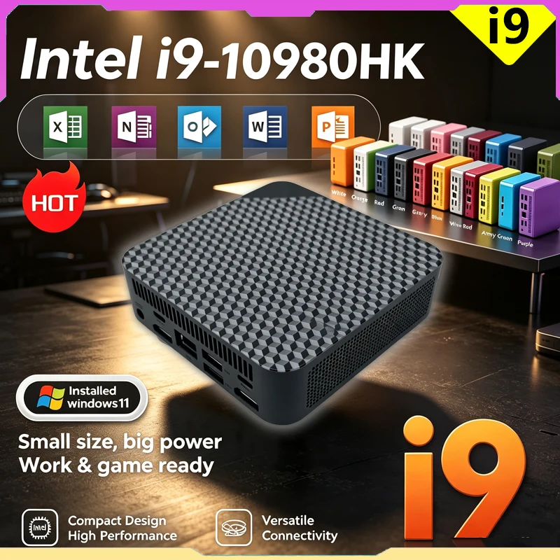Mini PC Windows 11 Intel i9 10 - Pc Gaming Ram 32Gb reseña y precio