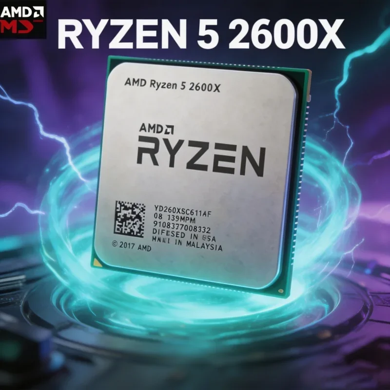 R5 2600X 36GHz 6C12T 95W TDP A - Amd Cpu Ryzen 5 reseña y precio