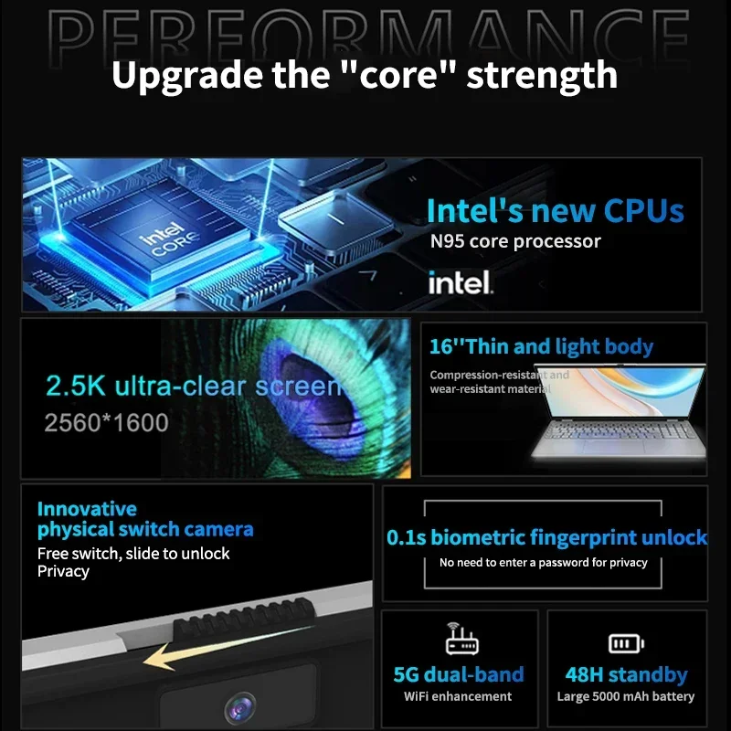 Nueva Laptop de 16 Pulgadas 2K - Pc Gaming Notebook reseña y precio