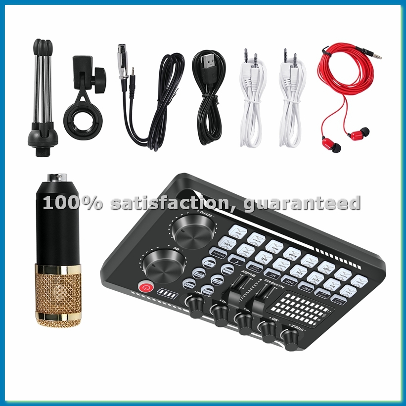 Kit de Tarjeta de Sonido F998, - Pc Gaming Kit reseña y precio