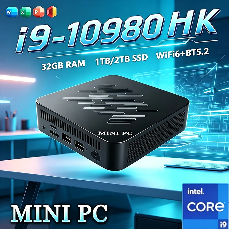 Mini PC Core I9 10980HK con Wi - Pc Gaming Ram 32Gb reseña y precio