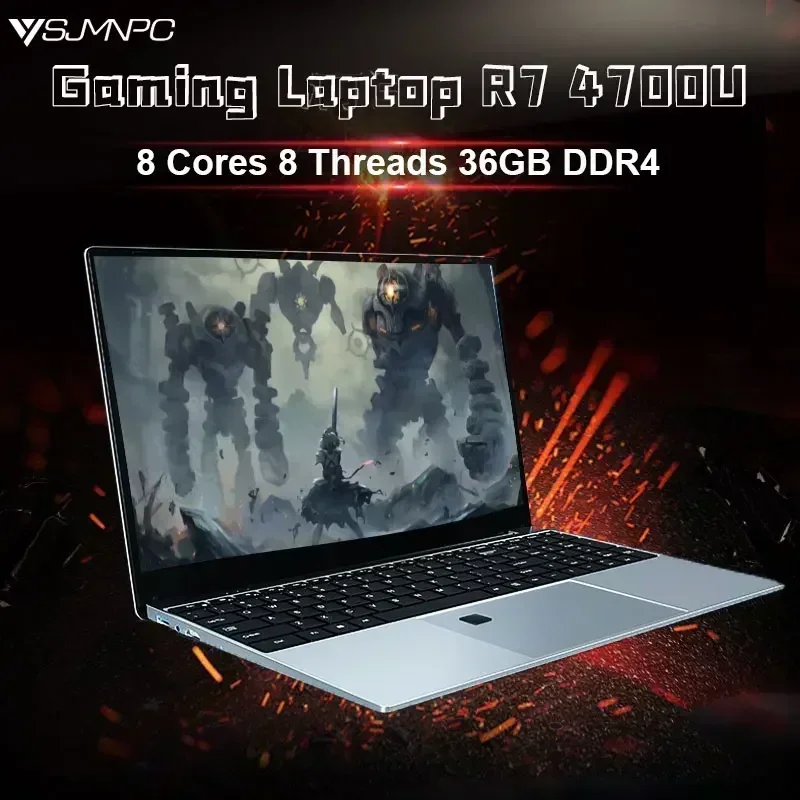 Ultrabook 2024 con AMD R7 4700 - No Rgb Gaming Pc reseña y precio