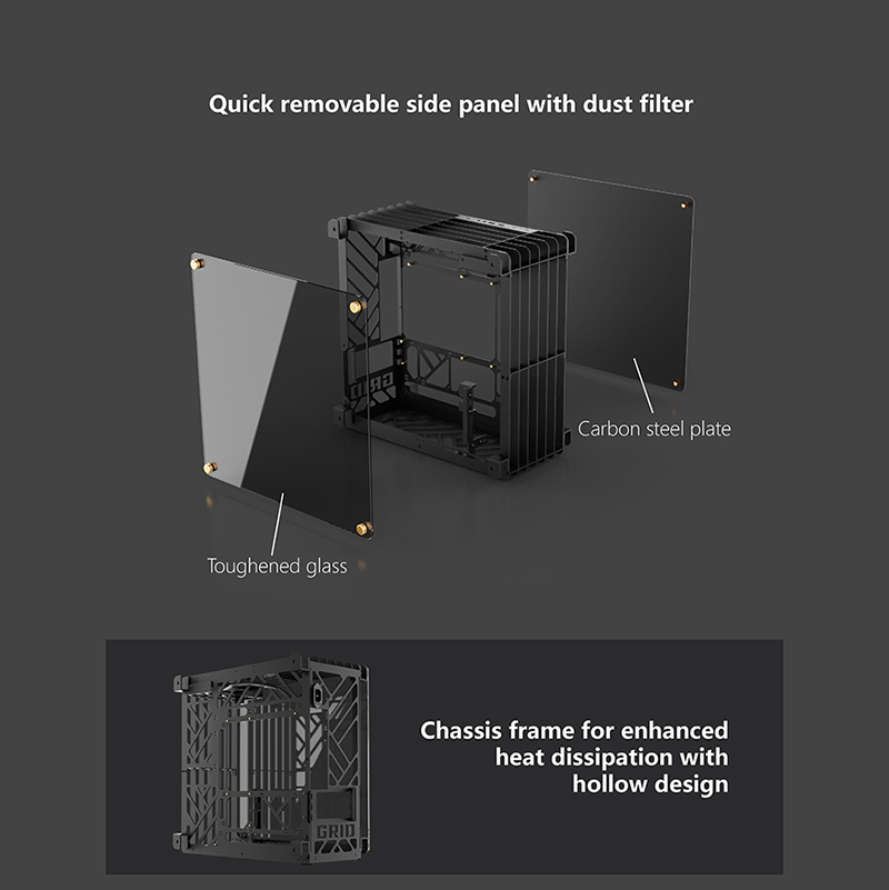 Lovingcool soporte de estilo a - Pc Gaming Itx reseña y precio