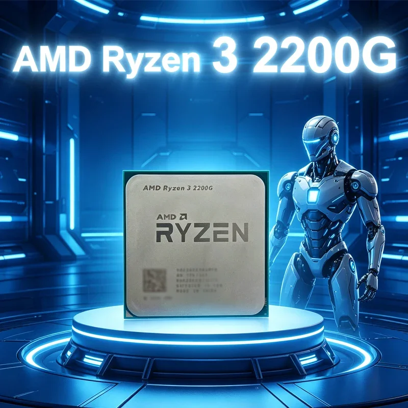 AMD Ryzen 3 2200G Usado R3 220 - Amd Cpu Ryzen 5 reseña y precio