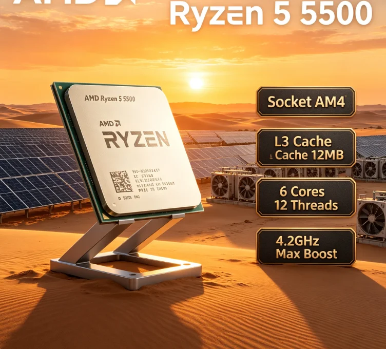 CPU AMD Ryzen 5 5500 R5 5500 d - Amd Cpu Ryzen 5 reseña y precio
