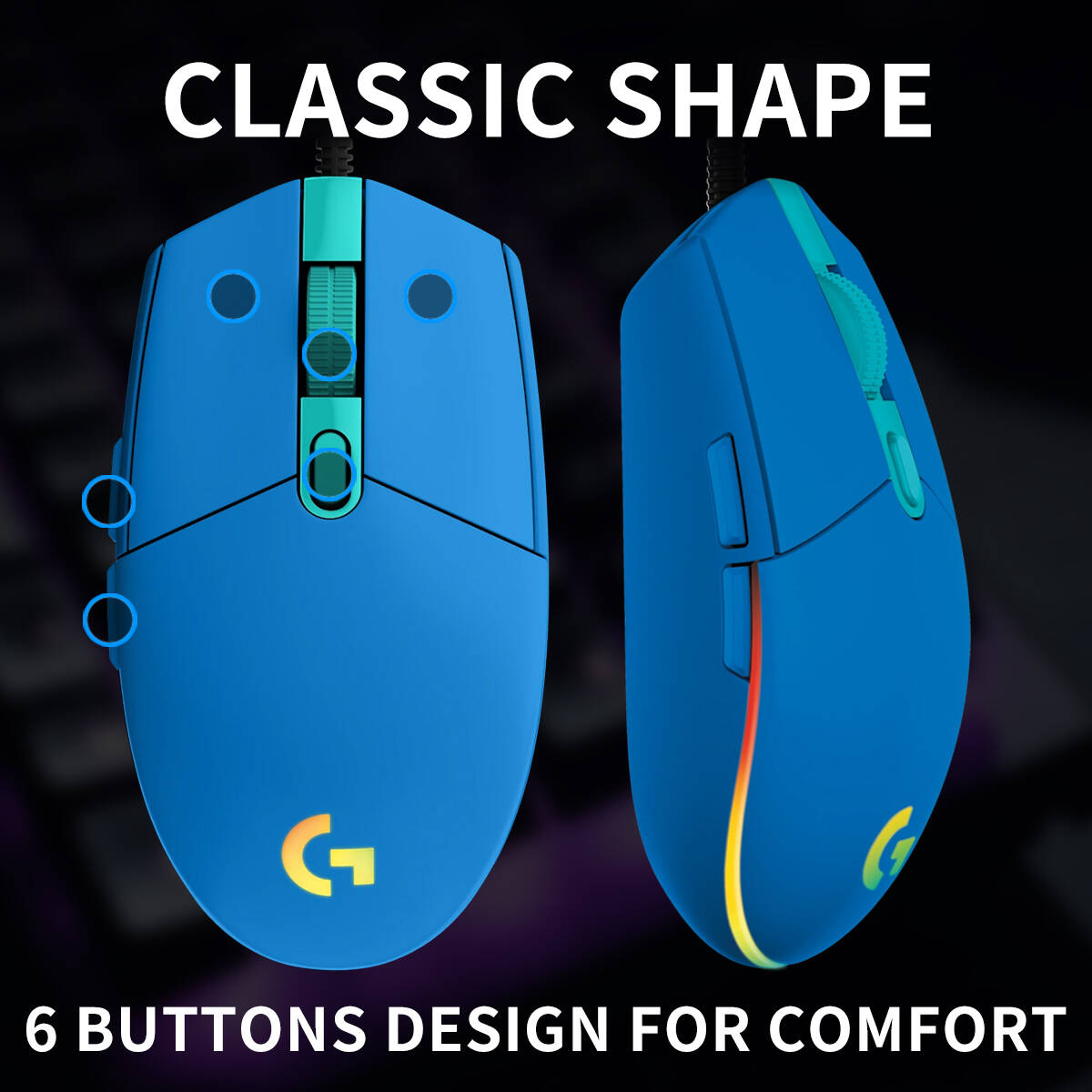 Ratón para juegos con cable Lo - Pc Gaming Entry Level reseña y precio