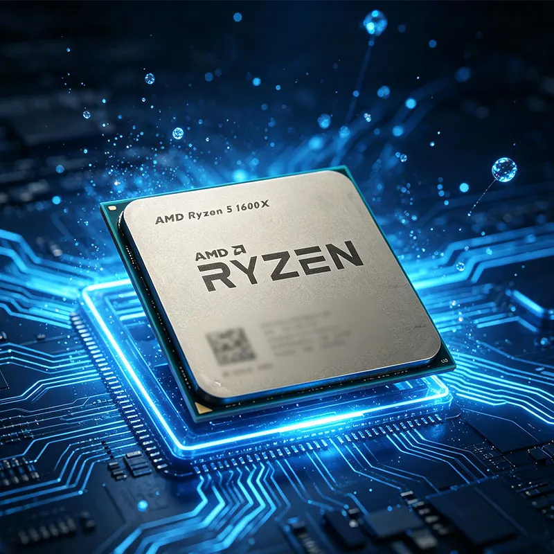 CPU AMD Ryzen 5 1600X de 6 Núc - Amd Cpu Ryzen 5 reseña y precio